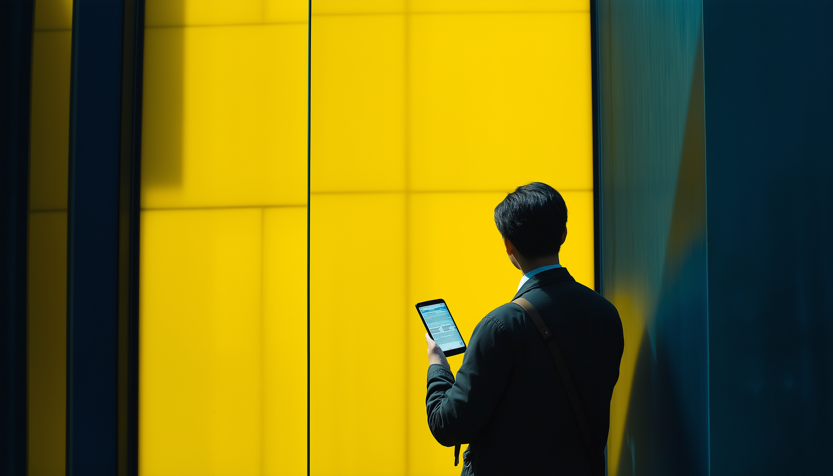 Person Watching News From A Smartphone