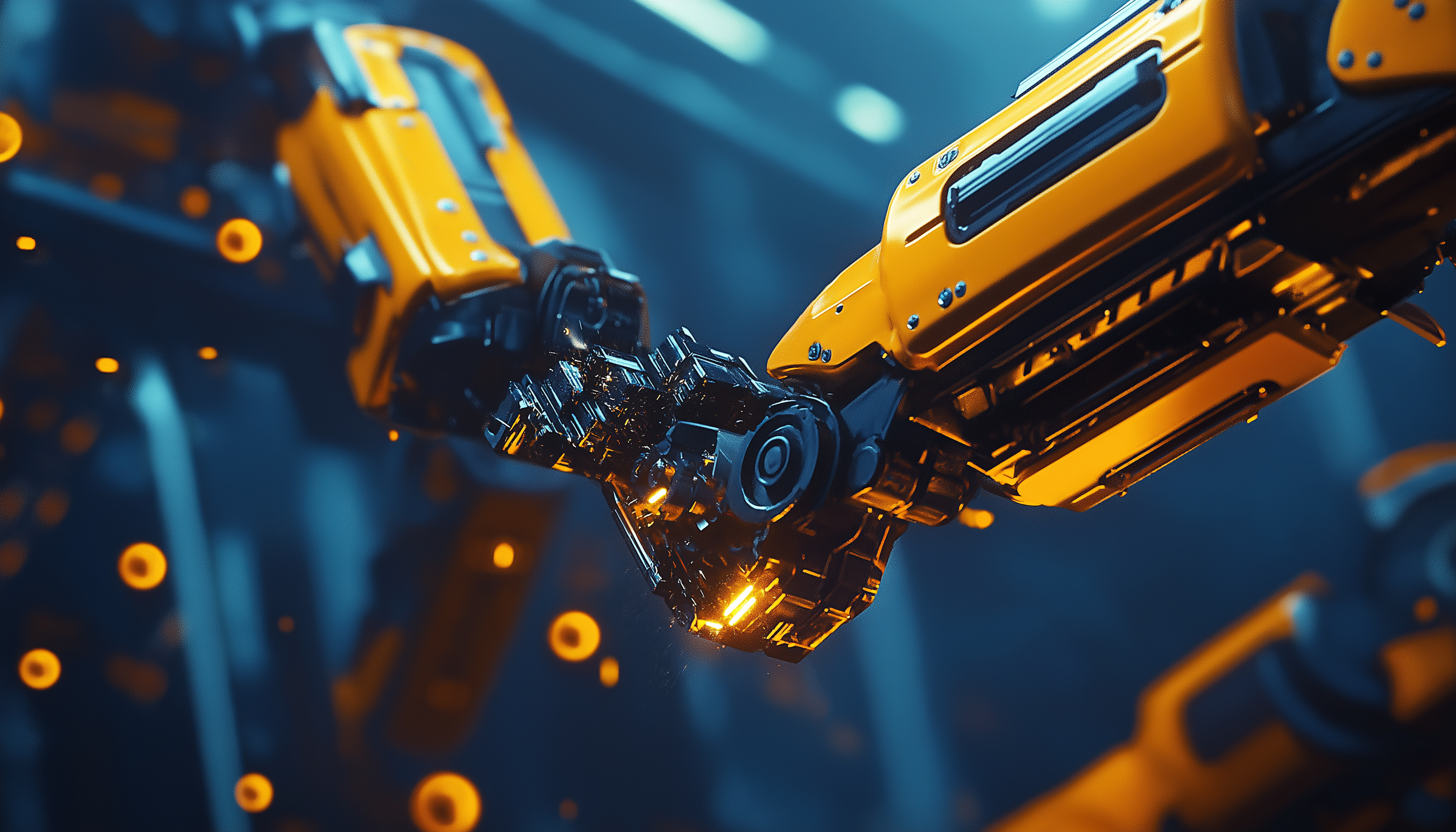 Inspirational Photography Of Massive Robotic Arms Forg