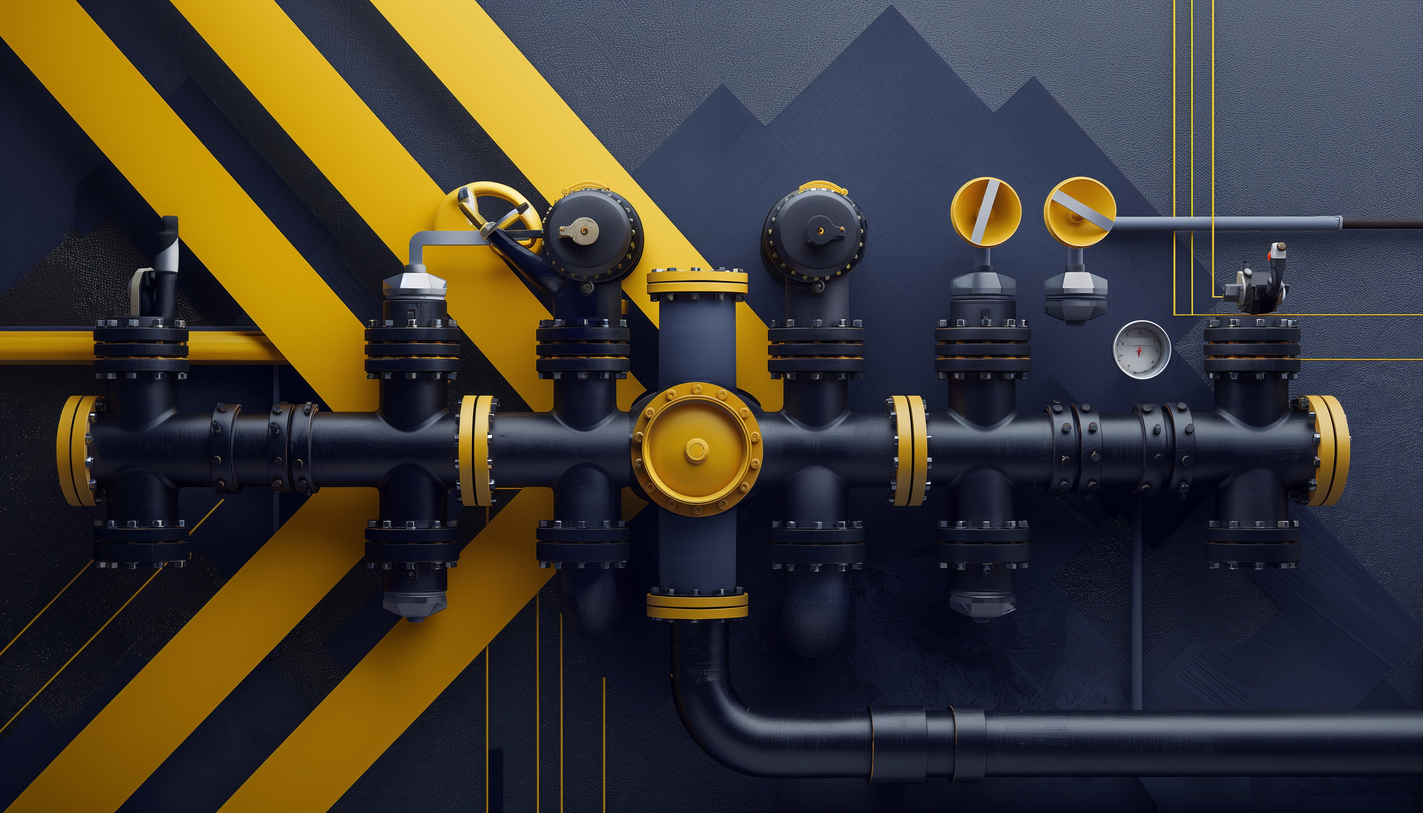 Photography Of A Gas Filtration System